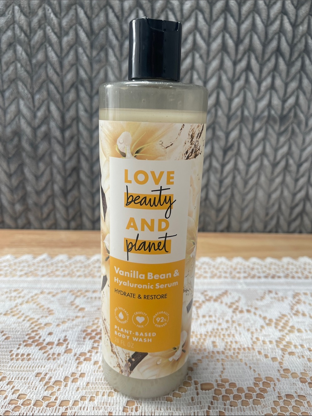 Love Beauty and Planet body wash